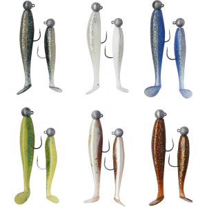 Abu Garcia Pre-Rigged PaddleTail 8/10 cm [10/14 g] 2-pack