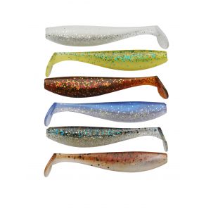 Abu Garcia Paddletail Kit 8 cm assorted 6-pack