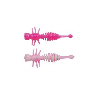 Berkley PowerBait Power Larvae 4 cm [2.2 g] pink/white 12-pack