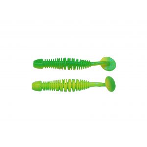 Berkley PowerBait Power Leech 5 cm [2.2 g] spring green/sunshine yellow 12-pack