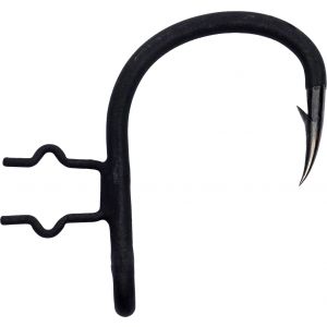 MadCat A-Static Shad 6X stl. #7/0 enkelkrok svart 5-pack