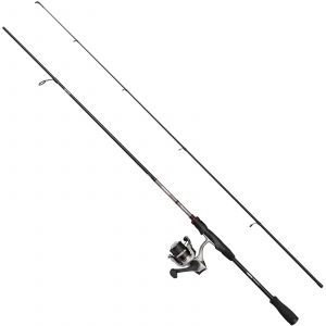 Abu Garcia Max X spinning combo gray/black incl. braided line