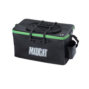 MadCat Baitbucket vattentät fiskeväska [55 x 30 x 30 cm] 50L svart