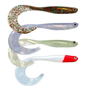 FJ Gear Curly tail-jigg 10.5 cm [6.5 g] 4-pack