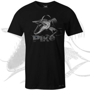 Fladen Angry Skeleton Pike t-shirt svart