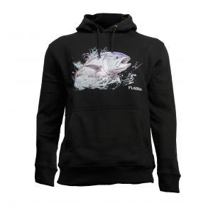 Fladen Tuna Hunter huvtröja svart x-large