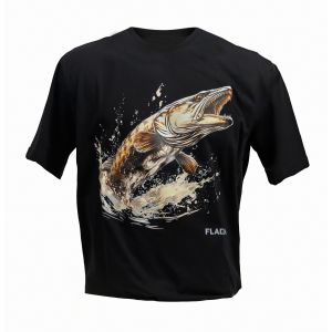 Fladen Pike Hunter t-shirt svart small