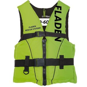Fladen Classic II 50N seglarväst limegrön 70-90 kg