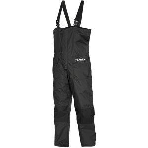 Fladen Bib & Brace Thermal hängslebyxor svart x-large