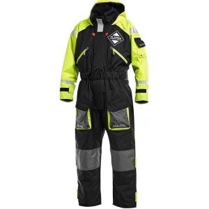 Fladen 845XY flytoverall svart/gul large