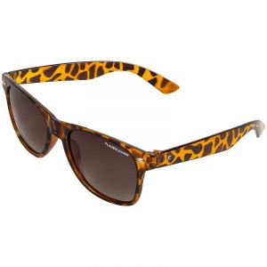 Fladen Day polariserande solglasögon tigerbrun med brun gradientlins
