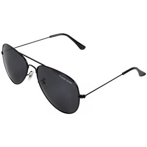 Fladen Focus UV400 polariserande solglasögon svart, grå lins