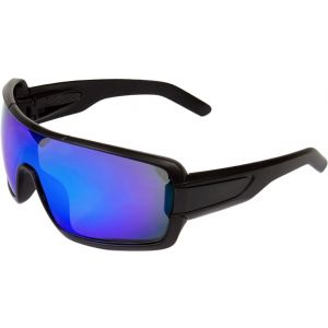 Fladen Goggle UV400 polariserande solglasögon svart, blå lins