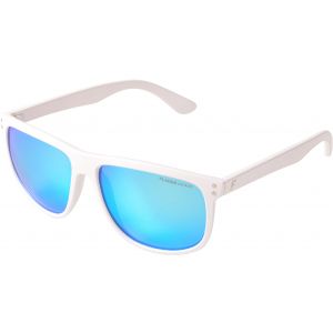 Fladen Urban UV400 polariserande solglasögon vit, blå lins