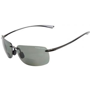 Fladen Smart UV400 polariserande solglasögon svart, bifocal +2.00, grå lins