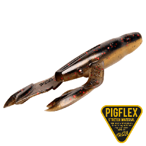 The Pig Pig Craw 7.5 cm [4 g] black pumpkin 6-pack