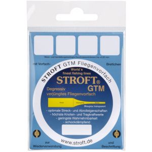 Stroft GTM flugfisketafs 9' 4X 0.52/0.17 mm x 2.8 m clear 1-pack