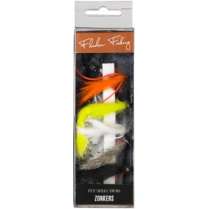 Fladen Fly Selection Zonker flies 5-pack