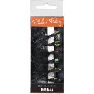Fladen Fly Selection Montana flugor 6-pack