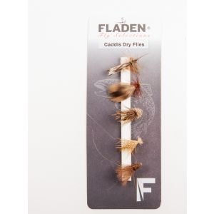 Fladen Maxximus Caddis dry flies 5-pack