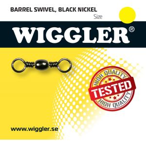 Wiggler Barrel lekande 21 kg stl. 8 svart 10-pack
