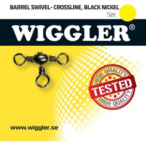 Wiggler Barrel trevägslekande 45 kg stl. 2 svart 4-pack