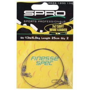 SPRO Pike Fighter Finess Special 7x7 vajertafs 2-pack