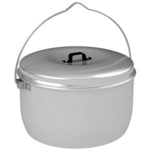 Trangia [125-4.5] lägerkittel i aluminium med lock och hänkel 4.5 liter