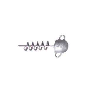 Savage Gear Cork Screw jiggskalle silver