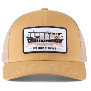Grundéns Oyster Lugger Trucker-keps whiskey one size