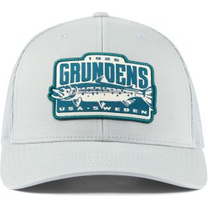 Grundéns Chrome Chaser Trucker keps silver one-size