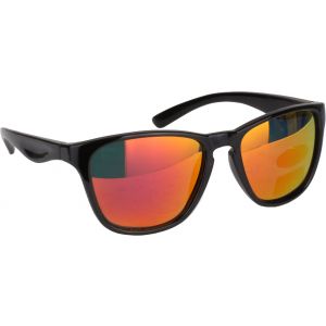 Hurricane [58215] polariserade solglasögon svart med rött spegelglas