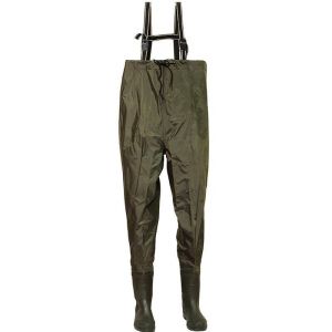 Fladen Vadare med stövel (mönstrad sula) grön 41