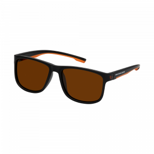 Savage Gear Savage1 polariserade solglasögon svart/orange med brun lins