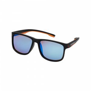 Savage Gear Savage1 polariserade solglasögon svart/orange med blått spegelglas