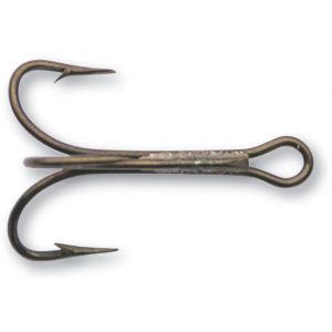Mustad Pimpel-/trekrok extra lång brons 8, 25-pack