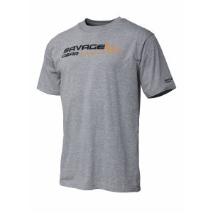 Savage Gear Signature Logo T-shirt grå