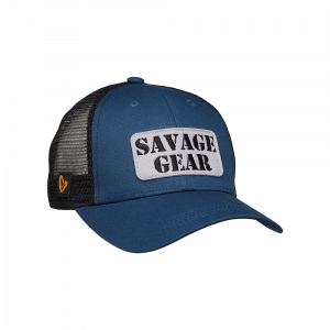 Savage Gear Logo Badge Trucker keps blå one-size