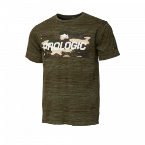 Prologic Bark Print t-shirt burnt olive green