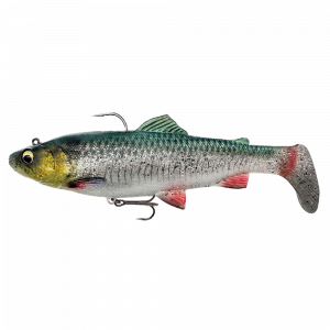 Savage Gear 4D Trout Rattle Shad 17 cm [80 g] S green silver 1-pack