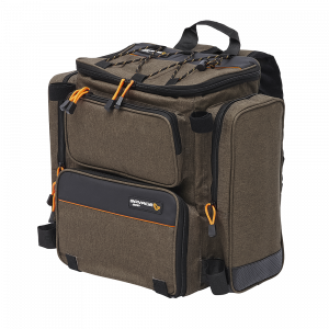 Savage Gear Specialist ryggsäck [inkl. 3 betesaskar] 23 l [40 x 38 x 23 cm] brun/svart
