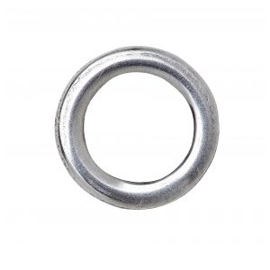Savage Gear Solid Ring i rostfritt stål [1.2 x 5.0 x 7.6 mm] 200 kg (440 lb) xl silver 15-pack