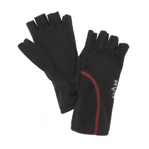 DAM Windproof kortfingerhandskar svart medium