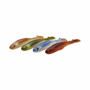 Savage Gear Slender Scoop Shad 11 cm [7 g] clear water mix 4-pack