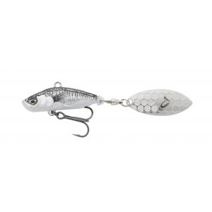 Savage Gear 3D Sticklebait Tailspin 7.3 cm [13 g] S black silver 1-pack