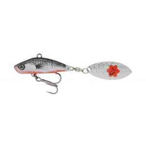 Savage Gear 3D Sticklebait Tailspin 8 cm [18 g] S black red 1-pack