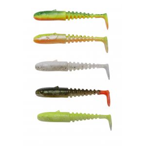 Savage Gear Gobster Shad 11.5 cm [16 g] dark water mix 5-pack