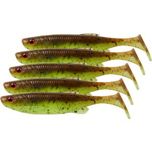 Savage Gear Fat Minnow T-Tail 13 cm [20 g] chartreuse pumpkin 5-pack