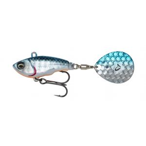 Savage Gear Fat Tail Spin (NL) 5.5 cm [6.5 g] S blue silver 1-pack