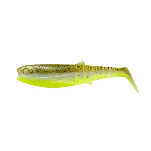Savage Gear Cannibal Shad 8 cm [5 g] green pearl yellow 5-pack